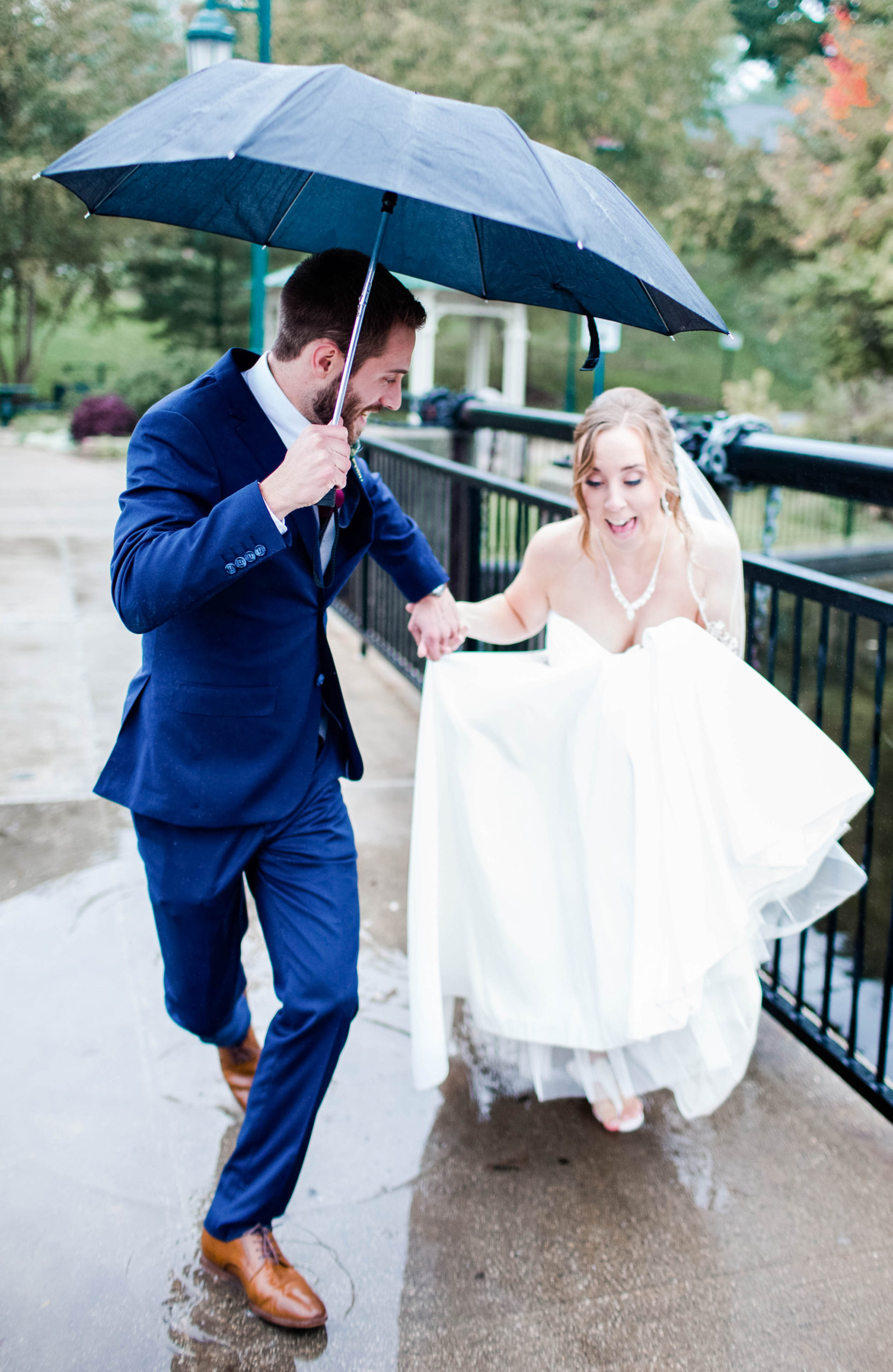 Rain on your wedding day