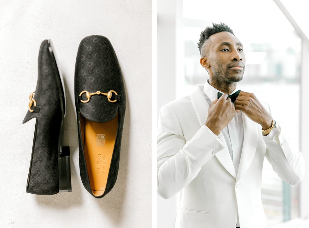 Chicago wedding photographer at Adler Planetarium