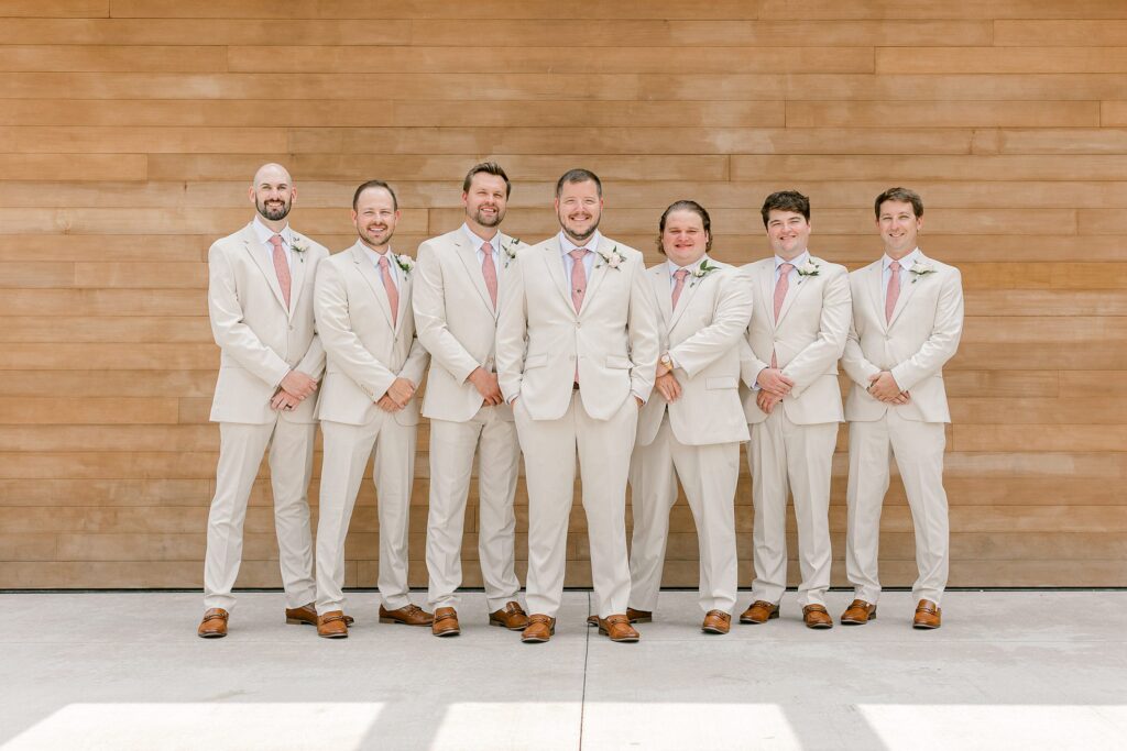 Outdoor terrace at Leona Road wedding venue in Grand Rapids
