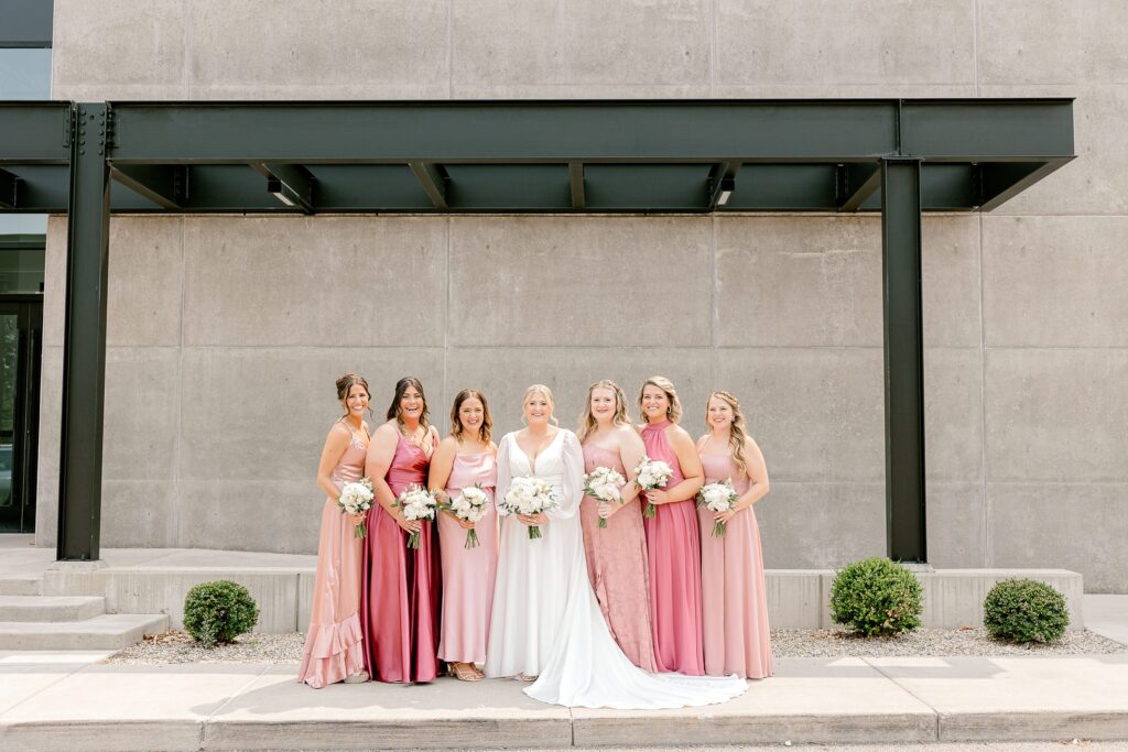 Outdoor terrace at Leona Road wedding venue in Grand Rapids