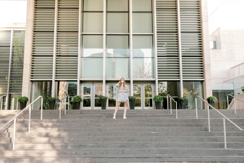 Grand Rapids senior portraits photographed by Kara Hanes Photography