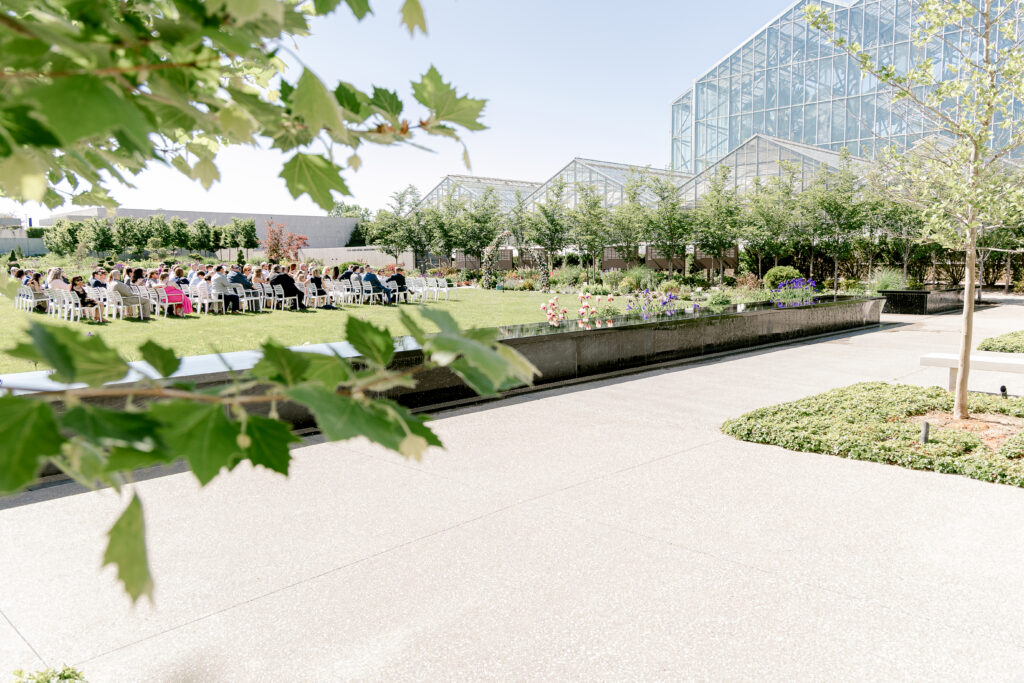 Frederik Meijer Gardens wedding photography Grand Rapids Michigan by Kara Hanes